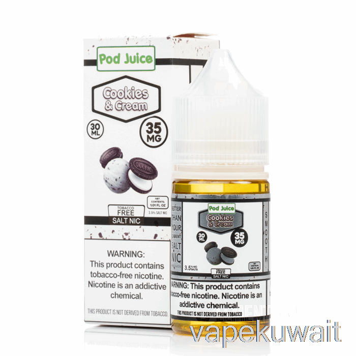 كوكيز وكريمة - عصير جراب - 30 مل 35 ملجم نظام جراب Vape
